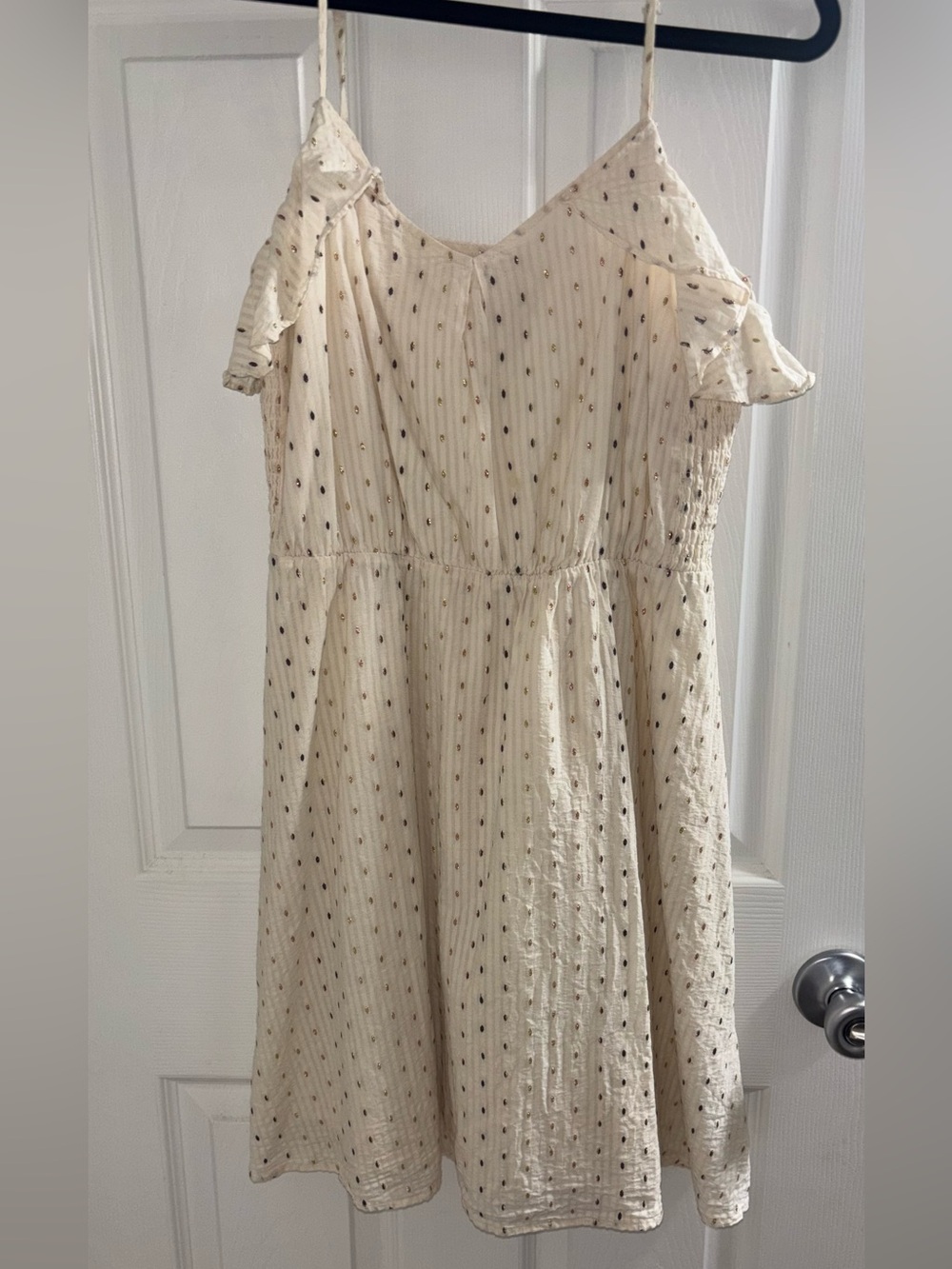 Women’s Small off the shoulder dress.